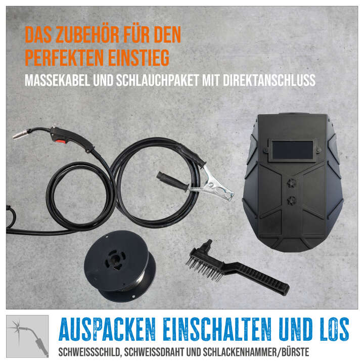 Güde Fülldraht-Schweißgerät SG 121 A-SYN